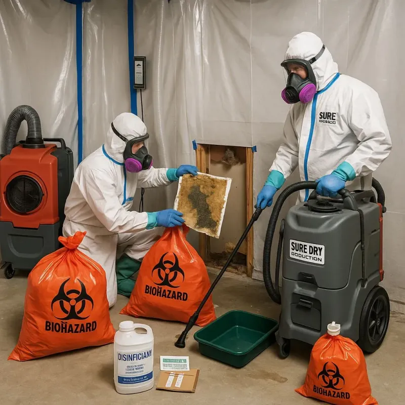 Contaminated Water Handling Protocols process in Sumter, SC